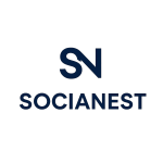 SociaNest logo - best digital marketing agency in Dwarka providing SEO, social media, and digital marketing services.